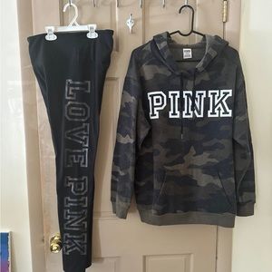 VS Pink Camo Set